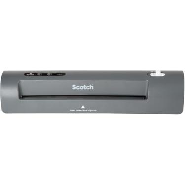 Imagem de Conjunto de 2 rolos de laminador t rmico Scotch TL901C com 100 tamanhos sortidos de bolsa e uma caneta Plexon