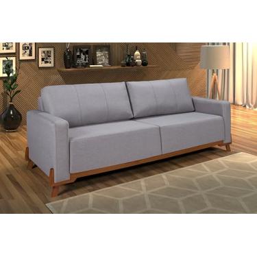 Imagem de Sofá Maldivas 1,70 Linho Base de Madeira Casa Imperial (Linho 199)