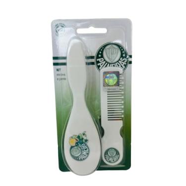 Imagem de Pente e Escova Bebê Palmeiras Kids Gol