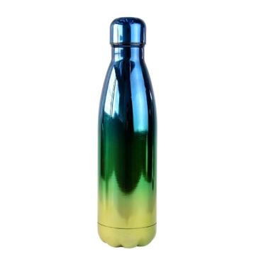 Imagem de Garrafa Isotérmica Em Inox Squeeze 500Ml Holográfica Degrade