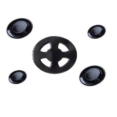 Imagem de Kit Espalhador Tampa Para Fogão Brastemp 5 Bocas - Bf5ecb