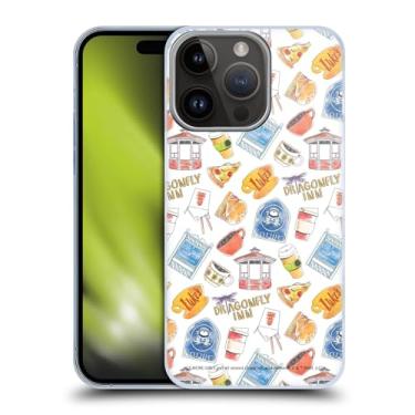 Imagem de Head Case Designs Capa rígida oficialmente licenciada Gilmore Girls Icons Graphics compatível com Apple iPhone 15 Pro