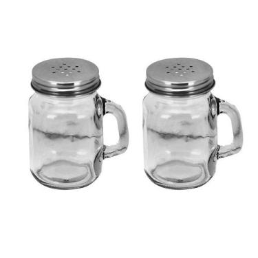 Imagem de Saleiro/pimenteiro vidro c/alca 120ml - TUUT