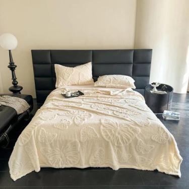 Imagem de Manta Cobertor Soft Microfibra Casal Solteiro Toque Macio Fleece 1,80 