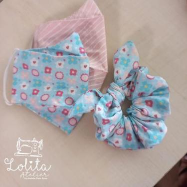 Imagem de Kit 2 máscaras + 1scrunchie Lolita