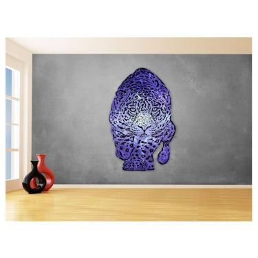 Imagem de Papel De Parede 3D Animais Pop Art Onça Pintada 3,5M Pxa98