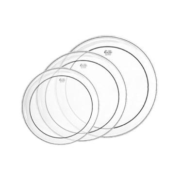 Imagem de Kit de Peles Remo Encore Pinstripe Tons 10¨,12¨,14¨ Filme Duplo tipo Hidráulica Clássica (10649)