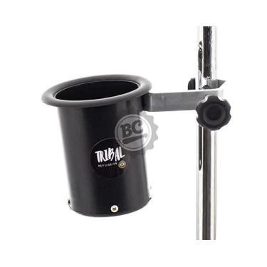Imagem de Porta Bebidas Tribal Percussion com Clamp pra apoiar copos, squeeze, latas, garrafas na estante
