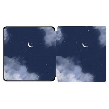 Imagem de Yzlvigrous Capa para Kindle Oasis 9/10ª Geração 2017/2019, Modelo: CW24WI/S8IN4O, TPU de 7 Polegadas TPU Tampa de Casca Traseira com Recurso de Vigília do Sono Automático