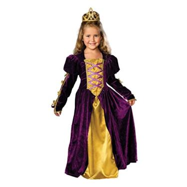Imagem de Rubie's Fantasia infantil da Rainha Real, Multi, G
