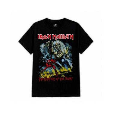 Imagem de Camiseta DTF FanShirt Iron Maiden 23 de manga curta para homens - Ligh