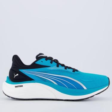 Imagem de Tênis Puma Electrify Nitro 4 Azul e Preto, 41