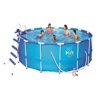 Imagem de Piscina de Armação 16000 L com Kit Acessórios 220v Bel Lazer