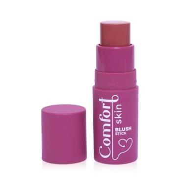 Imagem de Blush stick linha comfort em bastão cor rosa blush mahav