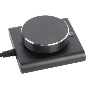 Imagem de RiToEasysports Botão de Volume, Controlador de Som USB Com Botão Giratório de 360 ​​graus 1 Tecla Indicador LED Mudo para PC Laptop 7 8 10 11 Vista OS X