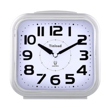 Imagem de Despertador Tinload 5.5 Large Analógico Silencioso que Não Toca
