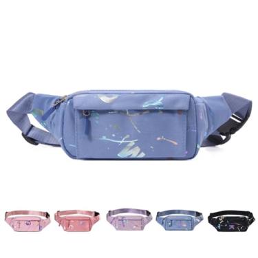 Imagem de Pochete feminina com alça ajustável para viagem casual, corrida, caminhada, ciclismo, Estilo G