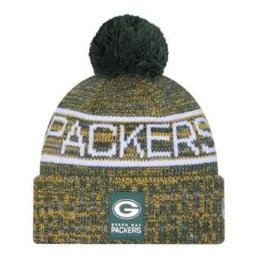 Imagem de Gorro New Era Sport Knit Green Bay Packers Sideline Verde-Masculino