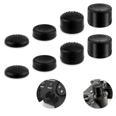 Imagem de 8pcs Thumb Grip Caps for PlayStation Portal, Silicone Joystick Covers Controller Thumb Stick Caps Compatible with PS5 PS4 Xbox One Xbox Series X/S Nintendo Switch Pro Joysticks