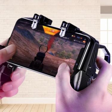 Imagem de Game Controller Phone Holder Control for Phone Gamepad Joystick Trigger Free Fire Mobile Game Pad Hand Cellphone Gaming