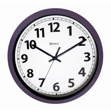 Imagem de Relógio De Parede Herweg Ref: 6703-339 Alumínio Lilás