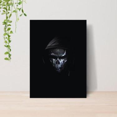 Imagem de Quadro Devils Night Dark Romance A4  Placa MDF 05 - Lomi Art