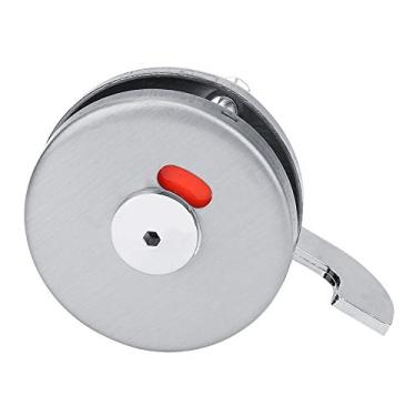 Imagem de Haofy Fechadura de Trava de Fechadura de Privacidade de - de Porta Indicadora de Aço Inoxidável para Banheiro - Indicador Vago/engajado Perfeito para Cubículo de Banheiro/chuveiro