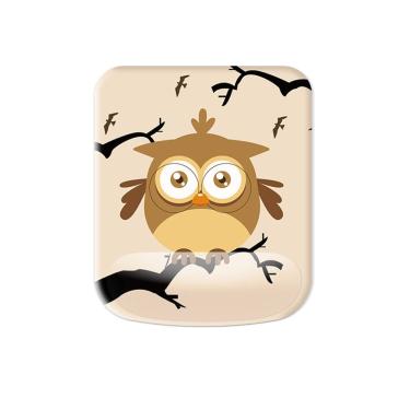 Imagem de Mouse pad, design confortável de coruja com apoio de pulso