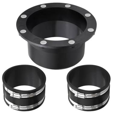 Imagem de Acessórios magnéticos de coleta de poeira de 10 cm com manguito flexível de controle de poeira para marcenaria, coletor de poeira a vácuo, permite a troca rápida da mangueira entre as máquinas