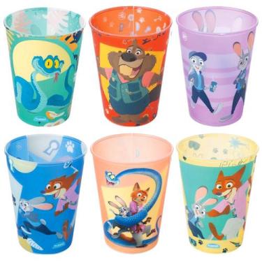Imagem de Kit 5 Copos P/ Doces Filme Zootopia Infantil Festa Aniversário - Plasú
