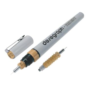 Imagem de Caneta Nanquim Desegraph 0, 8 Mm Ponta Inox - 01 Unidade Trident, Multicor