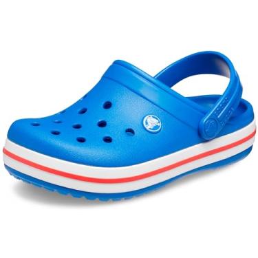 Imagem de Sandália crocs crocband clog kids blue bolt - 23