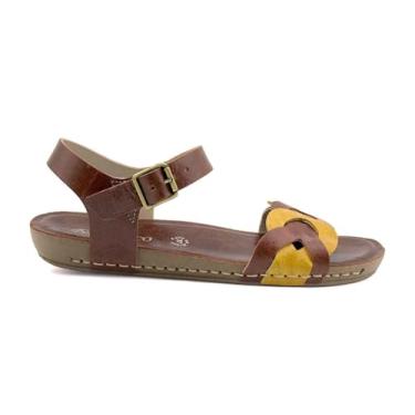 Imagem de Sandália Rasteira Feminina Andacco em Couro 14271