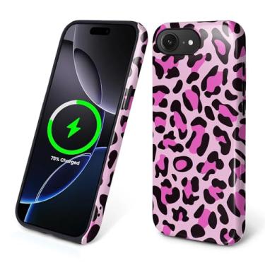 Imagem de Flivro Capa magnética para iPhone 16e, compatível com Magsafe, capa rígida de policarbonato e amortecedor interno de silicone, capa de corpo inteiro antiarranhões, design fino à prova de choque