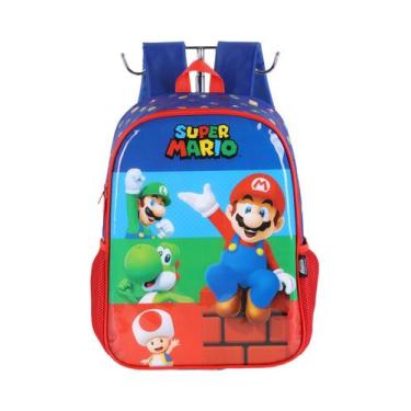 Imagem de Mochila De Costas Super Mário - Luxcel