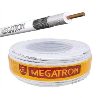 Imagem de Cabo Coaxial Rgc-6 95% 100m Branco