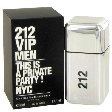 Imagem de Perfume Masculino 212 Vip Carolina Herrera 50 ml Eau De Toilette