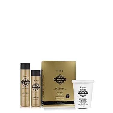 Imagem de Relaxamento Amend Gold Black Guanidina 5 Apl/ 10 Retoques, Amend