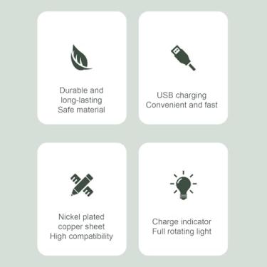 Imagem de Mingzhe Carregador de Bateria Inteligente de 8 Slots para Baterias Recarregáveis ​​Ni-MH AA/AAA Com Plug-and-play USB, Evita Sobrecarga, Prolonga a Vida útil, Base de Carregamento