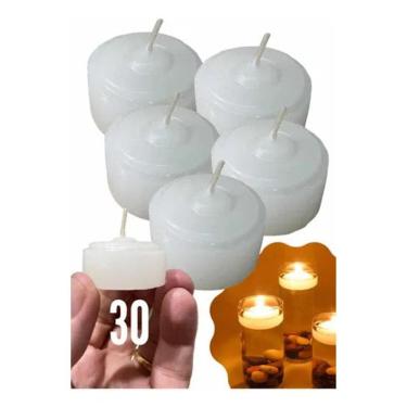 Imagem de 2X Kit 30 Velas Flutuantes Decoração Casamentos Festas Récha