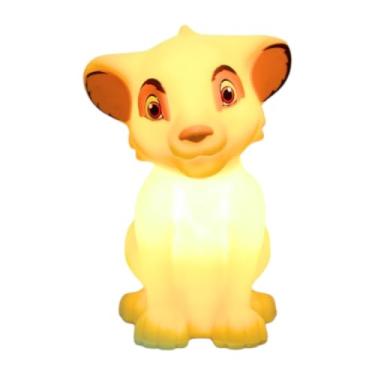 Imagem de Luminária 3D Infantil Simba Filhote – Decoração Criativa Bivolt Polietileno