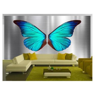 Imagem de Papel De Parede 3D Arte Asas Selfie Insta Cores 3,5M Tra213 - Você Dec