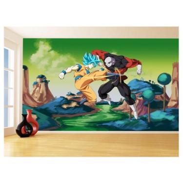 Imagem de Papel De Parede Dragon Ball Goku Vegeta Anime 3,5M Dbz332 - Você Decor
