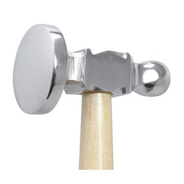 Imagem de Martelo de perseguição abobadado estilo alemão de 3,5 cm, martelo de lapidação de metal impressionante que forma joias
