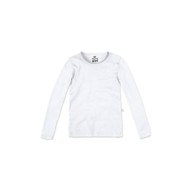 Imagem de Blusa Infantil Hering Manga Longa Com Patch Feminina-Feminino