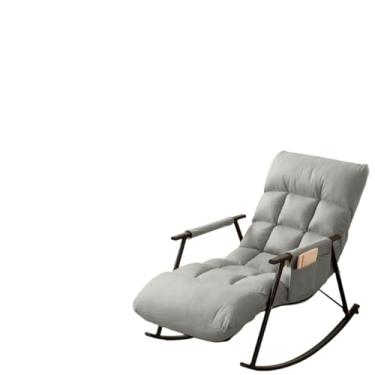 Imagem de Poltrona de Balanço Lazy Cinza com 3 Níveis de Regulagem e Trava de Segurança (cinza)