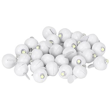 Imagem de Garosa 100 Unidades de Mini Lâmpadas LED Esféricas para Decoração de Casa de Festa de Casamento, Material Plástico Com Luz Branca ou Colorida, Ativação Fácil de Puxar por 5-6 Horas, Perfeita para