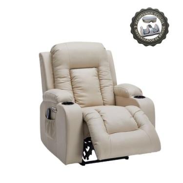 Imagem de Poltrona do Papai Austin Elétrica com Massagem Aquecimento USB USBc Br