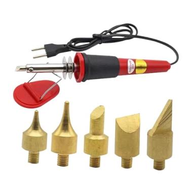 Imagem de Ioensy Kit de Ferro de Soldar Elétrico com Fio e Aquecimento Rápido, Caneta de Ferro de Soldar para Pirografia, Ideal para Escultura em Couro, Projetos