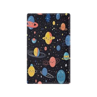 Imagem de Wassud Placa de cobertura para interruptor de luz, interruptor único, capas de tomada, placa de parede, padrão de planetas, decoração de casa, sala de estar, quarto, decoração